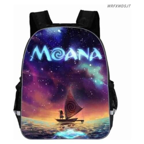 11-18inck Kids Primary School bags Children Backpacks Cartoon Moana Backpack Students Boys Girls Bagpack Moana School Bags