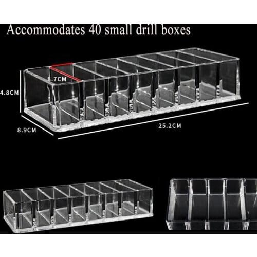 Huacan Diamond Painting Tool Storage Box Diamond Embroidery Rhinestone Stone Storage Diamond Painting Accessories