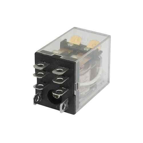JQX-13F LY2 AC 24V Coil 8-Pin DPDT Red LED Electromagnetic Relay