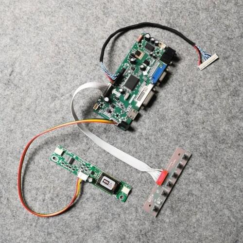 1366*768 LCD display drive board Kit VGA DVI 2-CCFL M.NT68676 LVDS 30 Pin For LM185WH1/LM190WH1/LM156WH1/HSD156MGW1 screen