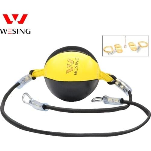 Wesing punching ball muay thai speed ball with inflator training boxing reflex ball speedbag speed ball trainer quick response