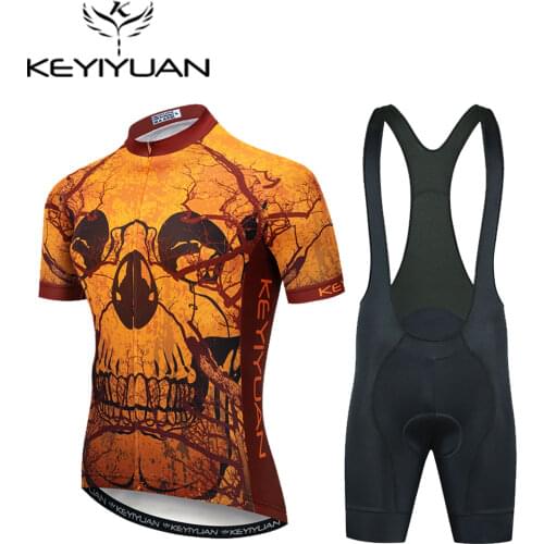 2021 Summer New Man Cycling Short Sleeve Jersey Set Bike Clothing Bicycle Wear Conjunto Ciclismo Masculino