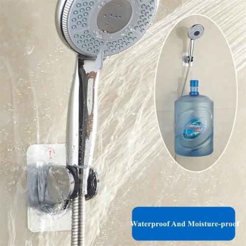 New Arrival Shower Head Holder Wall Mounted Shower Holder Bathroom Accessory 7-Speed Adjustable Shower Bracket Easy To Use