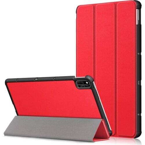 Solid Color case For Huawei Honor V6 10.4 2020 KRJ-W09 KRJ-AN00 10.4 inch Slim Magnetic Folding Stand Smart PU leather Cover