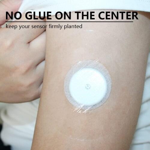 Freestyle Libre2 Sensor Patches 50pcs Waterproof Libre Sensor Covers-Transparent CGM Overpatch-Tape
