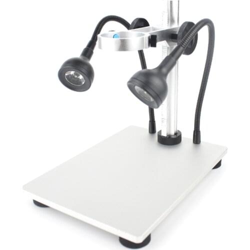 G600 With LED light Aluminum Alloy Stand Bracket Holder Lifting Support for Digital Microscope USB Microscopes