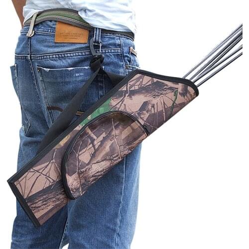 Portable Arrow Bag Separator Bow Outdoor Hunt Quiver Archery Holder Arrow Bow Waist Bag Target Archery Accessories