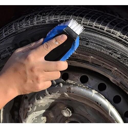 Durable Upholstery Cleaner Car Truck Vehicle Wheel Tire Washing Interior Pedal Foot Mat Cleaning Brush Tool New hot sale