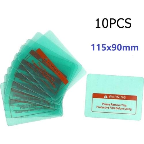 Clear Welding Cover Lens 10pcs Protective Lenses Protective Sheet 115mm X 90mm New Useful