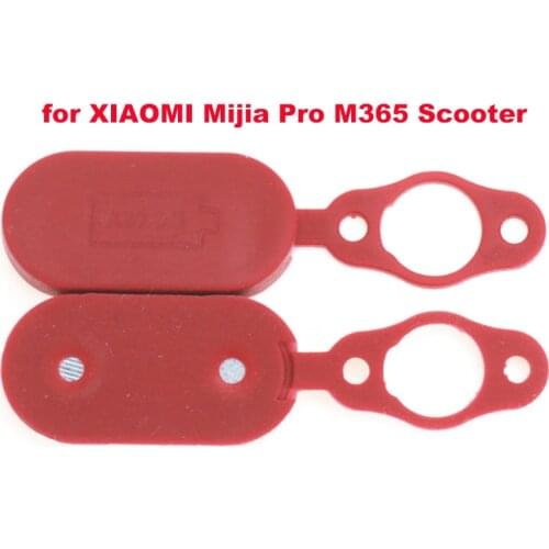 Upgraded Charging Port Dust Plug Rubber Case For Xiaomi M365 Pro Electric Scooter Hole Cover with Magnet Replacement Accessory
