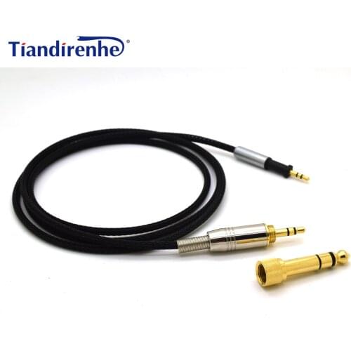 Replacement Cable for AKG K450 K451 K452 K480 Q460 Headphone 6.35 / 3.5mm Male to 2.5mm Male HIFI Audio Cord for iPhone Android