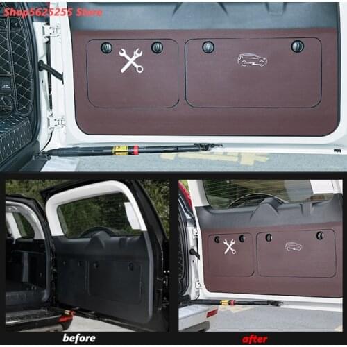 For Great Wall Haval H9 Accessories 2021 2020 2016 2017 2018 2019 Tailgate Protective Pad Trunk Toolbox Anti-kick Stickers