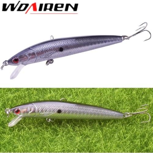1Pcs Minnow Fishing Lure 9.5cm 7.5g Fishing Wobblers Hard Crank Baits Artificial Bait Fishing Crankbaits Trout Lures 10 Colour