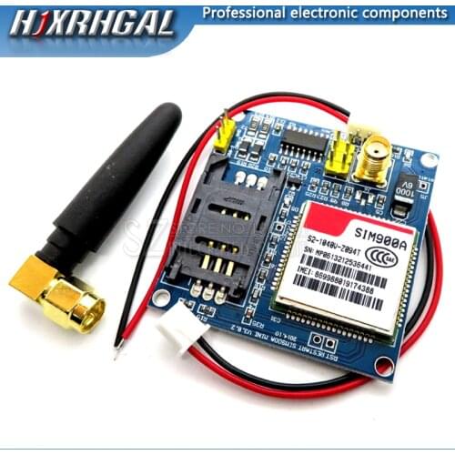 1PCS/LOT New SIM900A SIM900 MINI V4.0 Wireless Data Transmission Module GSM GPRS Board Kit w/Antenna