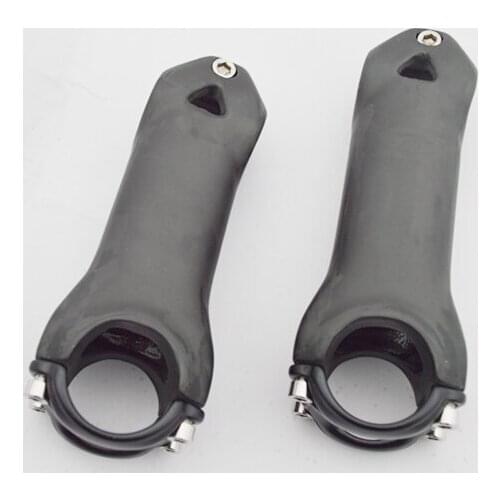 1 pcs Full carbon fiber bicycle stem riser mountain bike road bike stem length 60-130mm matte finish gambo della bicicletta