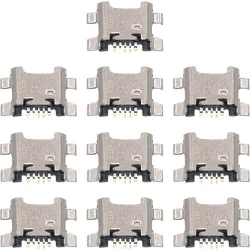 10 PCS Charging Port Connector for Huawei Enjoy 9s / Enjoy 8 Plus