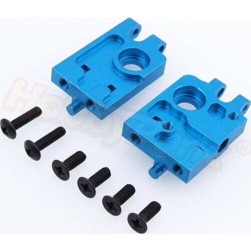 86647 HSP Upgrade Parts Aluminum Centre Diff.Mount front/Rear 2P 286025 1/16 Himoto RC Car Kingliness METEOR Nitro Truck Buggy