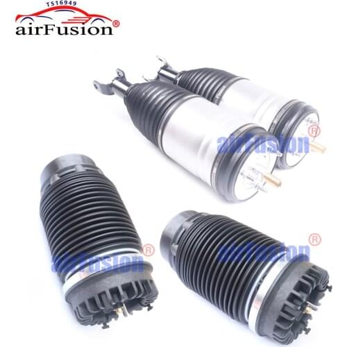 Luftfederung 4x New Air Suspension Shock Absorber Front Rear Air Spring Bag For Dodge RAM 1500 04877146AA 04877146AB 68248948AA