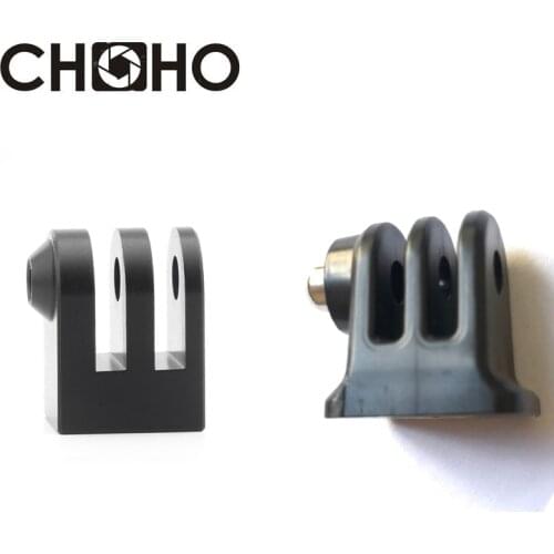 For Gopro Max Accessories Tripod Adapter 1/4" Screw Mini Mount Plastic Metal Alloy For Go Pro Hero 7 6 8 9 SJCAM Xiaomi YI