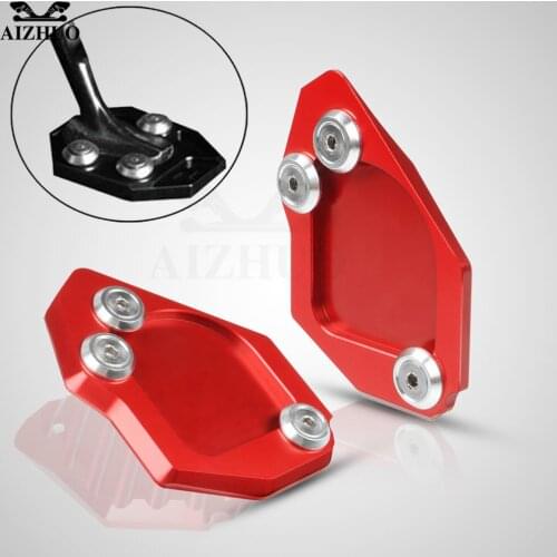 FOR BMW F650GS 2008-2014 Side Stand Enlarge FOR BMW F650GS Twin 2008-2011 Motorcycle Accessories Kickstand Extension Plate Pad