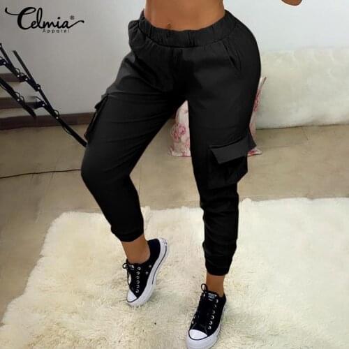 Женские брюки карго Celmia China At AliExpress