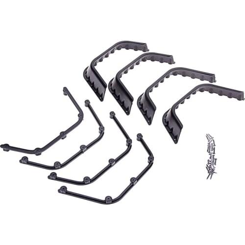 1:10 RC Crawler Black Mudguard RC Crawler Body for Axial SCX10 for Gelande II D90 D110 Body Shell Parts RC Cars