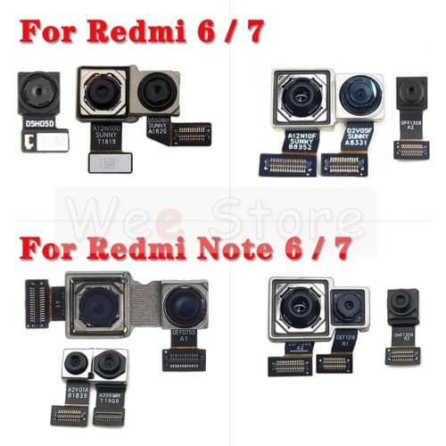 Small Front & Main Big Back Rear Camera Flex Cable For Xiaomi Redmi Note 4 4A 4X Pro Global Camera Flex