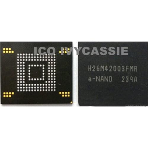 H26M42003FMR eMMC 8GB NAND Flash Memory IC Chip BGA153 Soldered Ball Used 100% Tested Good