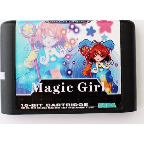 Magic Girl 16 bit MD Game Card For 16 bit Sega MegaDrive Genesis game console