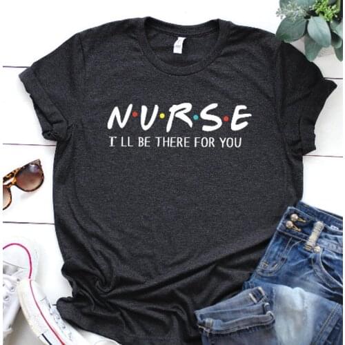 Cute Nurse nurse life shirt 100% cotton crewneck short sleeve cute fashion top tees for women Ladies plus size Drop Shipping y2k