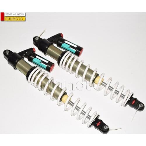 2PCS FRONT AND 2PCS REAR SHOCK FOR CFZ8EX/CFZ990 CODE IS 7000-050500-20000/7000-060500-20000 EYE TO EYE 50CM/57CM