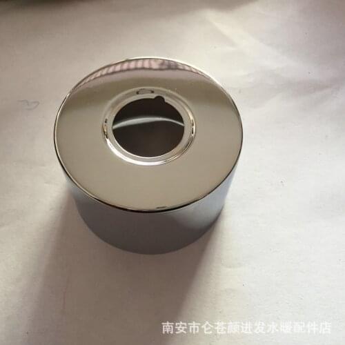 Stainless steel 201 polished plating 6/8=25mm hole, height (40mm) shower decorative cover kitchen accessories cover ugly cover