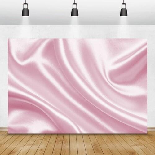 Pink Silk Backdrops For Photography Surface Surface Texture Of Satin Fabric Seamless Newborn Baby Photo Background Photo Studio