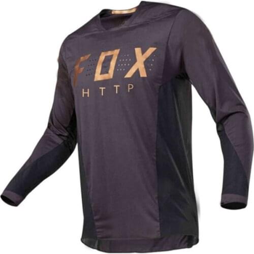 Motorcycle mountain bike team downhill jersey HTTP Fox MTB off-road DH MX bike motorcycle shirt off-road downhill fox jersey