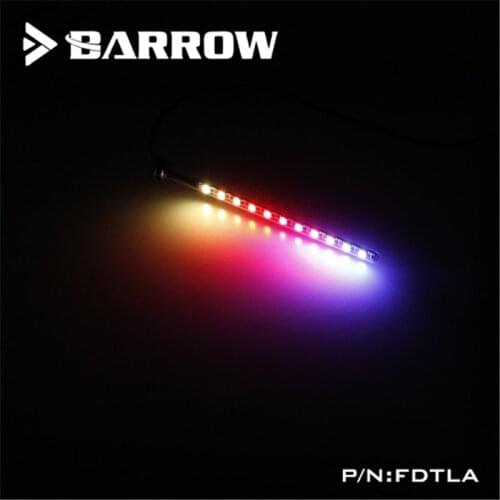 Barrow RGB Strip For Reservoir Aurora LRC2.0 5V LED Water Tank Quartz Frosted Glass Lighting Assembly FDTLA V2