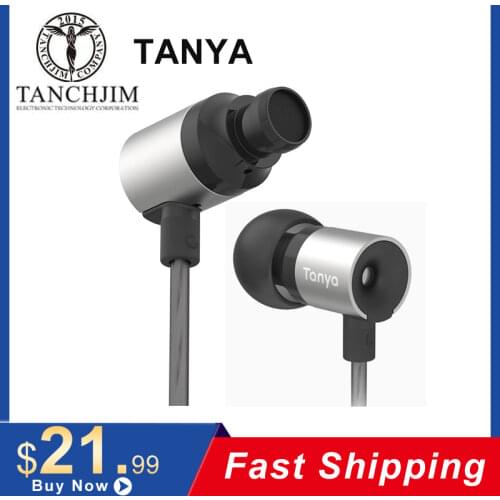 TANCHJIM Tanya High-definition Stereo In-ear earphones Warm and soothing sound suit for Music appreciation and monitoring