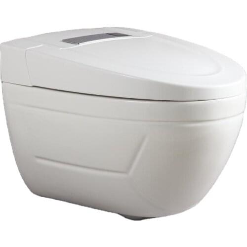 Toilet with Controller KD-T021A European Wall Hung Smart Toilet Automatic Flushing WC