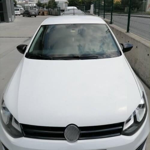 Mirror Cover For VW.Polo 6R/6C 2009-2017 Model Year Batman St. Piano Black Product Surface Left Right Set 2 Pieces