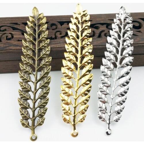 20pcs 22x93mm Filigree Wraps Metal Charms For Embellishment Scrapbook DIY Jewelry Craft Wraps Connectors Metal Crafts