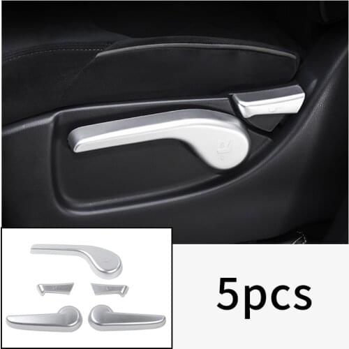 5pcs for Nissan PATROL Y62 2017-2020 Seat manual adjustment handle Decorative cover