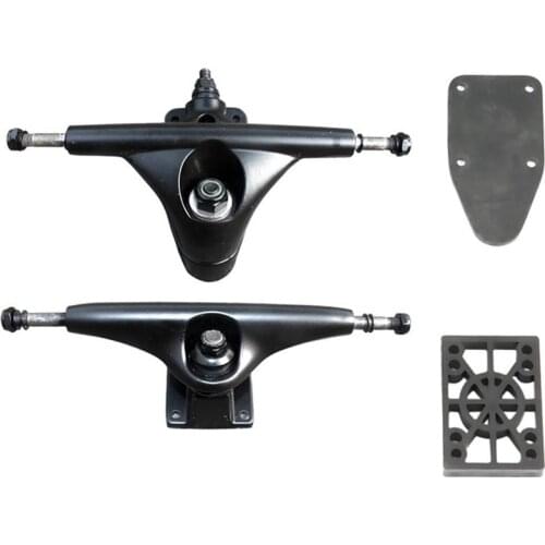 6.25Inch Longboard Trucks Skateboard Bridge Spring Shock Absorption Trucks Aluminium Alloy Longboard Bridges