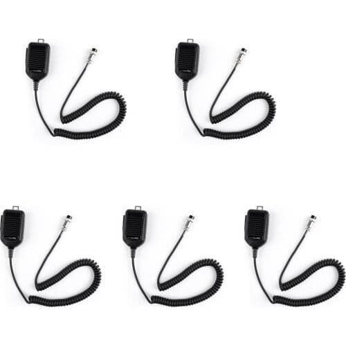 Artudatech 5Pcs HM-36 Hand Microphone For Icom IC-718 IC-7800 IC-756 IC-735 IC-751 IC-9100 IC-7800 IC-7410 IC-7200 IC-7400 Radio