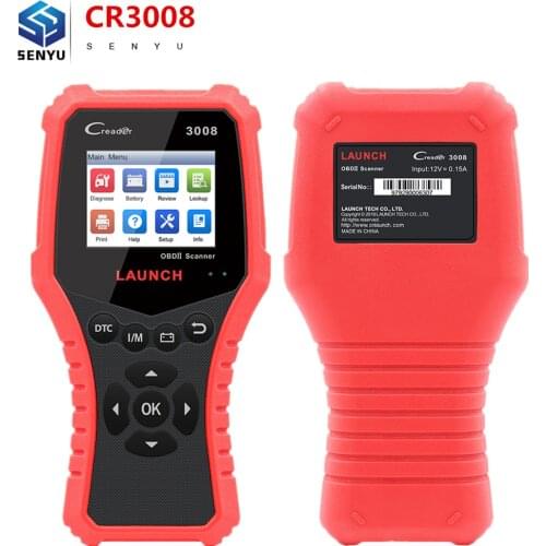 LAUNCH X431 Pro CR3008 Free Update OBD2 Scanner Car Automotivo Diagnostic Auto tool multi-language better than ELM 327 V1.5
