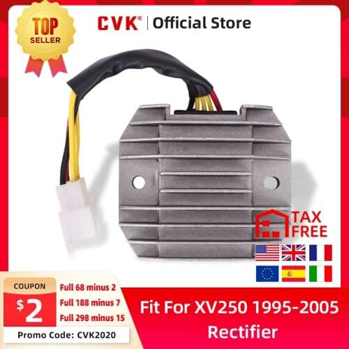 CVK Rectifier Voltage Regulator Charger For YAMAHA XV250 XV400 XVZ1300 XV250 XV125 Royal star Virago 1995-2005 TDM850 Motorcycle