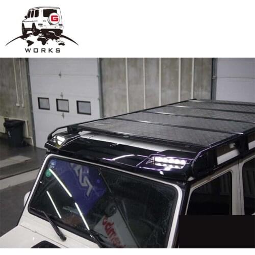 G class w463 roof Luggage Rack and Rear Ladder for w463 G63 G500 G65 stainless Steel 90-18y