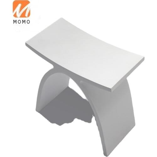 Special Design Artificial Stone Shop Shower Sanitary Ware Bathroom Vanity Counter Bar Stool