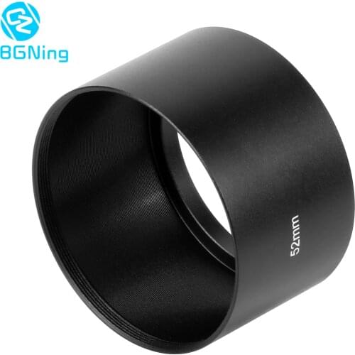 49mm 52mm 55mm 58mm 62mm 67mm 72mm 77mm Professional Telephoto Metal Lens Hood For Nikon /Canon /Sony /Fuji /Olympus DSLR Camera