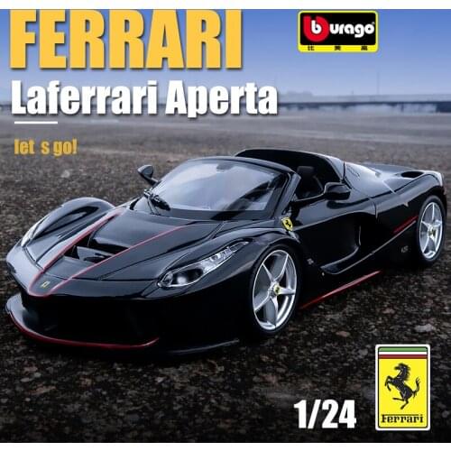 1:24 Ferrari Laferrari Aperta Alloy Racing Car Model Diecasts Metal Toy Vehicles Car Model Simulation Collection Childrens Gift