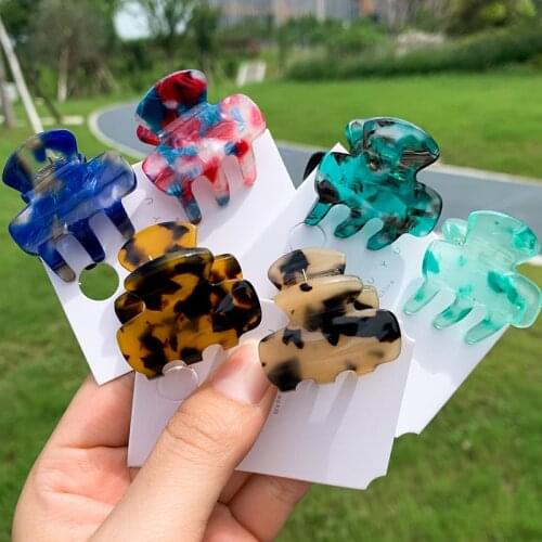 Fashion Small Hair Clips for Hair Women Claw Clip Elegant Cute Acetate Girls Clip Hair Hair Claw Hair Clips Hair Accessories