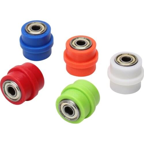 Drive Chain Roller Tensioner Bike Pulley Wheel Slider Guide For Street Enduro Motorcycle Motocross ATV CRF CR XR YZ WR 8mm 10mm